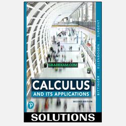 Calculus and Its Applications 2nd Edition Solution Manual