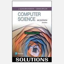 Computer Science An Overview 13th Edition Solution Manual