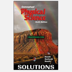 Conceptual Physical Science 6th Edition Solution Manual