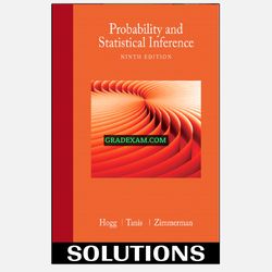 Probability And Statistical Inference 9th Edition Solution Manual