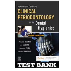 Newman and Carranzas Clinical Periodontology for the Dental Hygienist 1st Edition Newman Test Bank