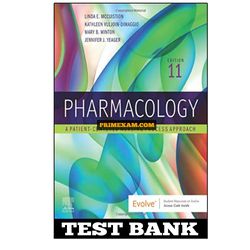 Pharmacology 11th Edition Linda McCuistion Test Bank