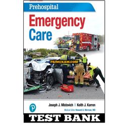 Prehospital Emergency Care Test Bank