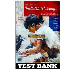 Principles of Pediatric Nursing 8th Edition Cowen Test Bank