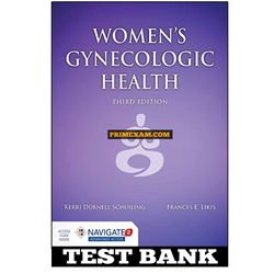 Womens Gynecologic Health Third Edition Test Bank