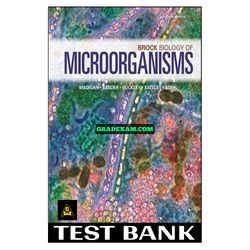 Brock Biology of Microorganisms 16th Edition Madigan Test Bank