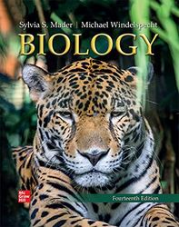 Biology 14th Edition Mader Test Bank