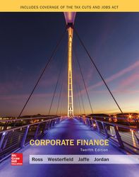 Corporate Finance 12th Edition Ross Test Bank