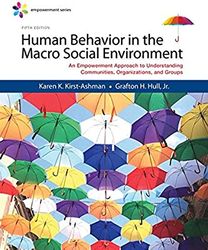 Empowerment Series Human Behavior in the Macro Social Environment 5th Edition Kirst Ashman Test Bank
