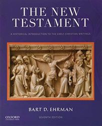 New Testament Historical Introduction to the Early Christian Writings 7th Edition Ehrman Test Bank