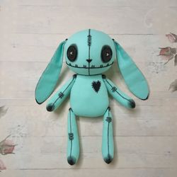 Bunny Creepy Stuffed Toy Handmade