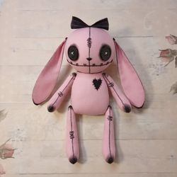 Goth Bunny Handmade - Pink