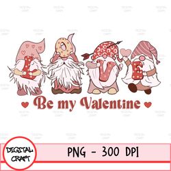 Valentine's Day Gnomes Png Sublimation Design Download, Happy Valentine's Day Png, Valentine Gnomes Png, Sublimate