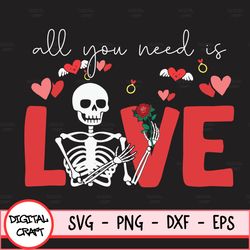 All You Need Is Love Svg, Valentines Day Svg, Svg Design, Digital Design Download, Valentines Svg, Svg Designs