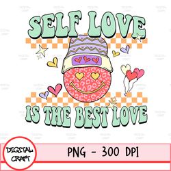 Self Love Is The Best Love Png, Skeleton Png, Funny Valentine's Png, Sublimation Design, Valentine's Day, Digital Design