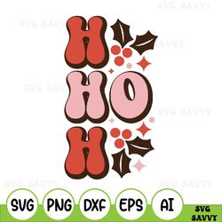 Ho Ho Ho Svg, Retro Christmas Tshirt Design, Christmas Sublimation, Christmas Svg, Retro Christmas Svg, Christmas