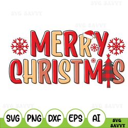 Merry Christmas Svg, Merry Christmas Png, Christmas Sublimation Shirt Svg, Christmas Png, Retro Christmas Svg