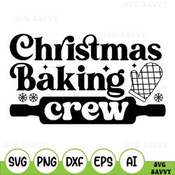 Christmas Baking Crew Svg, Cut File, Cricut, Commercial Use, Silhouette, Christmas Baking Svg, Pot Holder Svg