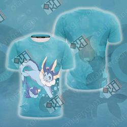 Pokemon &8211 Vaporeon Unisex 3D T-shirt