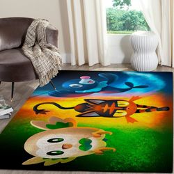 Pokemon Area Rug Carpet Gaming Floor Decor 19112211 Area Rug For Living Room Bedroom Rug Home Decor