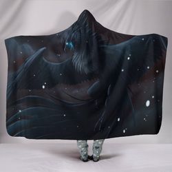 Pokemon Dark Articuno Hooded Blanket &8211 Black Blanket