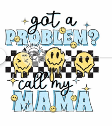 Got Problem Call My Mama, Toddler Boy Girl Png Shirt Design, Kid PNG Digital Design Download, Little Bestie Png, Kid Boy