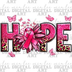 Breast Cancer hope png sublimation design download, Breast Cancer ribbon png, Cancer Awareness png, sublimate designs do