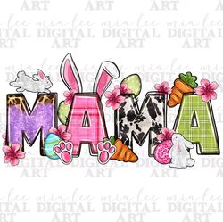 Easter mama png sublimation design download, Happy Easter Day png, Easter Day png, western mama png, sublimate designs d