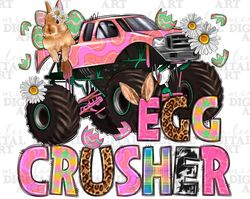 Egg crusher png sublimation design download, Happy Easter Day png, Easter truck png, Easter bunny png, sublimate designs