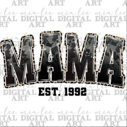 Mama cowhide with leopard png sublimation design download, Mother's Day png, western mama png, mama design png, sublimat