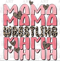 Wrestling Mama png sublimation design download, Mother's Day png, western Mama png, Mama life png, sublimate designs dow