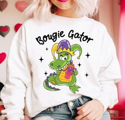 Bougie gator png,Mardi Gras Alligator png,bougie gator inspired stanley tumbler & belt bag png,Mardi gras png,Fat Tuesda