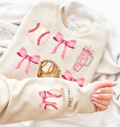 Coquette Bow png, Soft Girl Era png, Baseball Png, Coquette Baseball Png, Social Club png, Pink Bow design