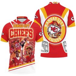 Afc West Division Champions Kansas City Chiefs Super Bowl 2021 Polo Shirt
