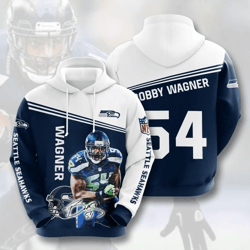 Bobby Wagner Seattle Seahawks 3D T Shirt Hoodie Sweater 3D Hoodie Sweater Tshirt