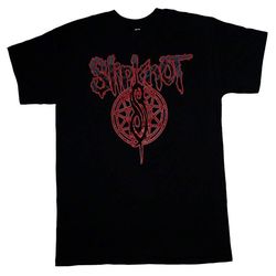 SLIPKNOT &8211 Red Logo &8211 Men&8217s T-Shirt Black