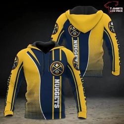 Denver Nuggets All Over Printed Hoodie BB678