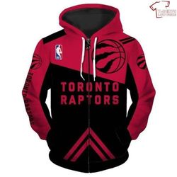 Toronto Raptors All Over Printed Hoodie BB696