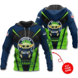 Seattle Seahawks Personalized Hoodie All Over Printed BB510