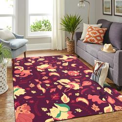Pokemon Fire Carpet floor area rug &8211 home decor &8211 Bedroom Living Room decor