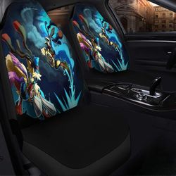 Pokemon Fight Car Seat Covers