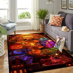 Pokemon Eeveelution Cute Carpet Area Rug &8211 Home Decor &8211 Bedroom Living Room Dcor