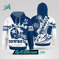 Personalized Dallas Cowboys American Pullover Hoodie