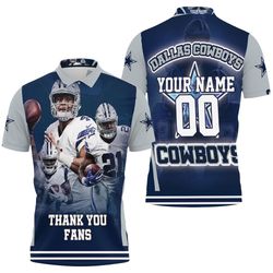 Super Bowl 2021 Dallas Cowboy Nfc East Champions Thank You Fans Personalized Polo Shirt
