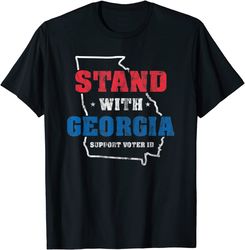 Stand With Georgia For Americans Who Support Voter Id T-Shirt