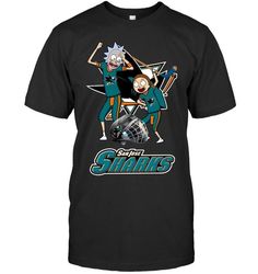 San Jose Sharks Rick And Morty Fan Shirt T Shirt Hoodie,  Hoodie Sweater