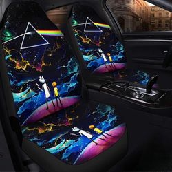Rick And Morty Galaxy Cartoon Car Seat Covers