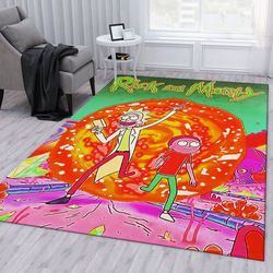 Rick And Morty 68 Area Rug Living Room And Bed Room Rug Gift Us Decor Vh3