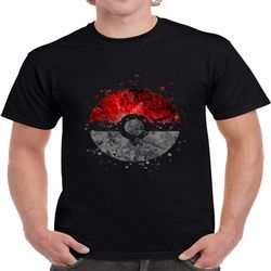 Pokemon Spray Paint T Shirt