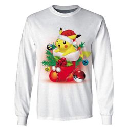 Pokemon On Christmas Custom T-shirt &8211 Hoodies Apparel